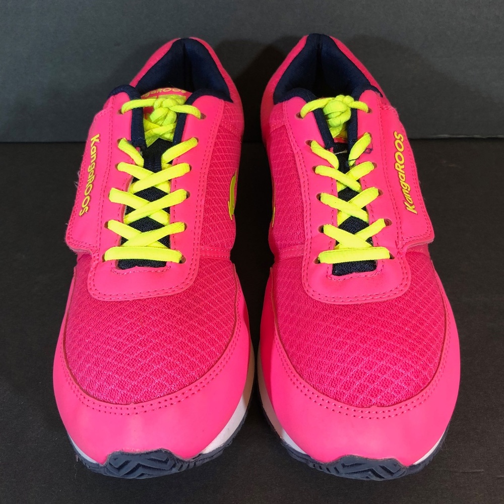 KangaROOS Pink Purple Pocket Sneakers Size 8.5
